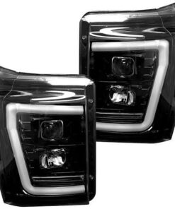 Ford OLED U-bar projector headlights