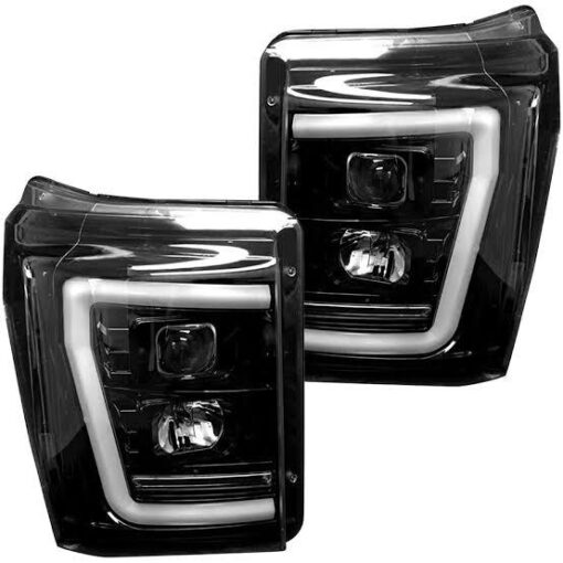 Ford OLED U-bar projector headlights